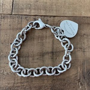 Return To Tiffany & Co. Heart Tag Charm Bracelet